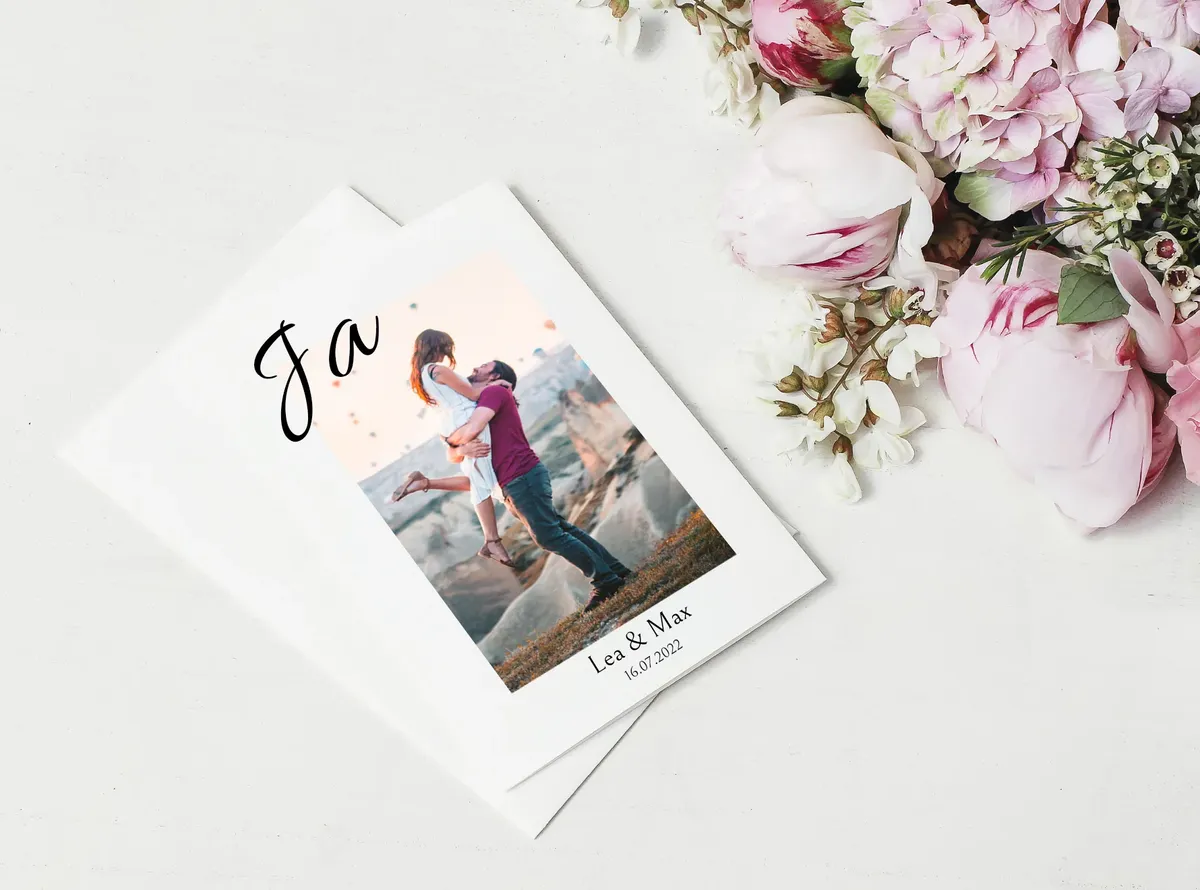 Hochzeitskarten, Einladungskarten gestalten