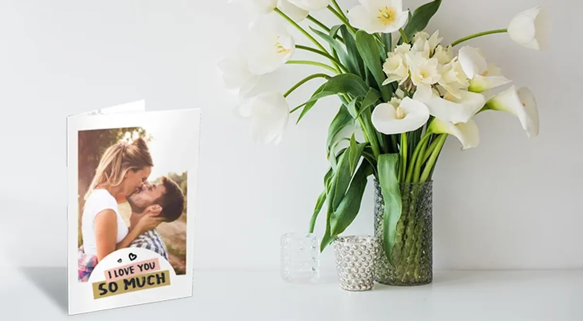 Grusskarten zum Valentinstag online erstellen - Design Ideen