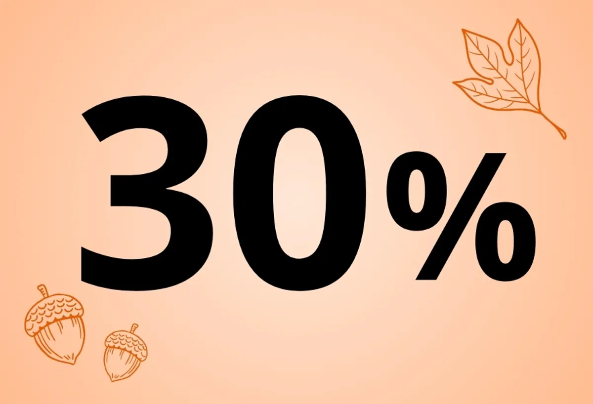30%