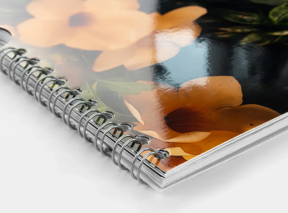 Wandkalender mit Fuji Supreme Fotopapier und Ringhalterung