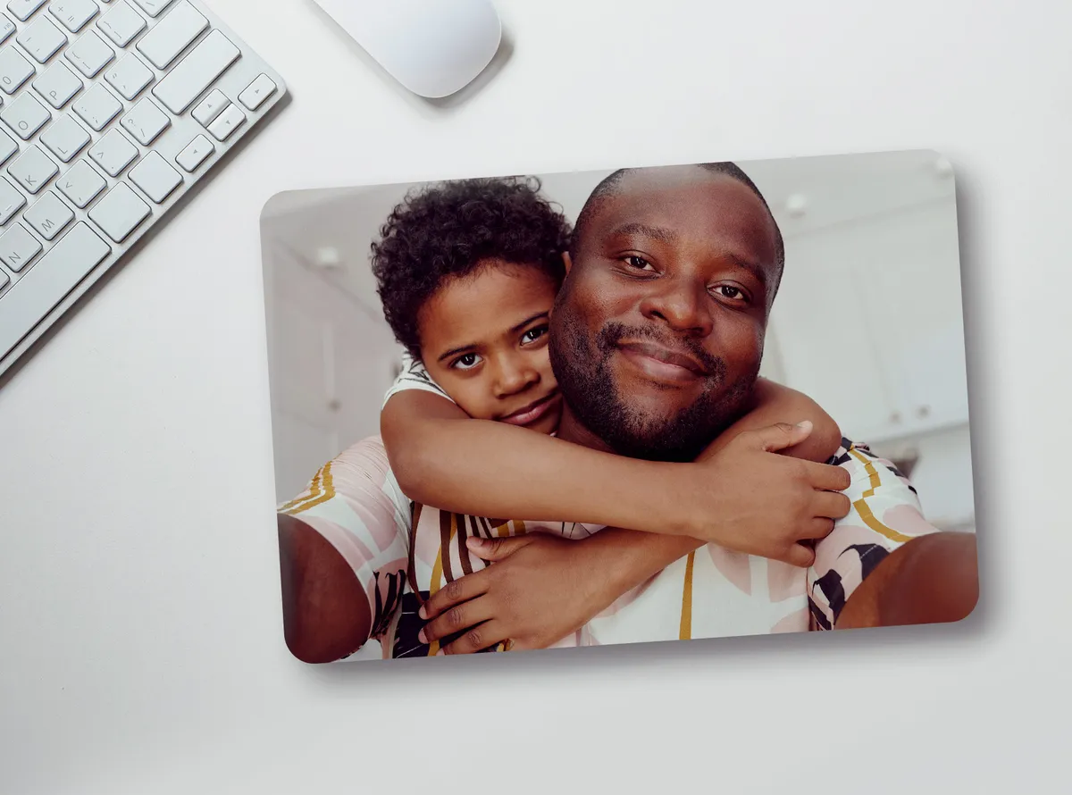 Mousepad mit Foto in verschiedenen Formen
